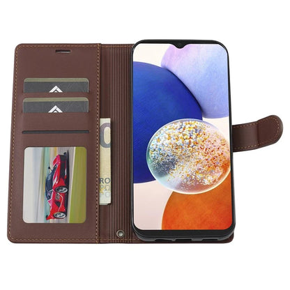LC.IMEEKE L2 Series for Samsung Galaxy A54 5G Case PU Leather Wallet Detachable Magnetic Phone Cover