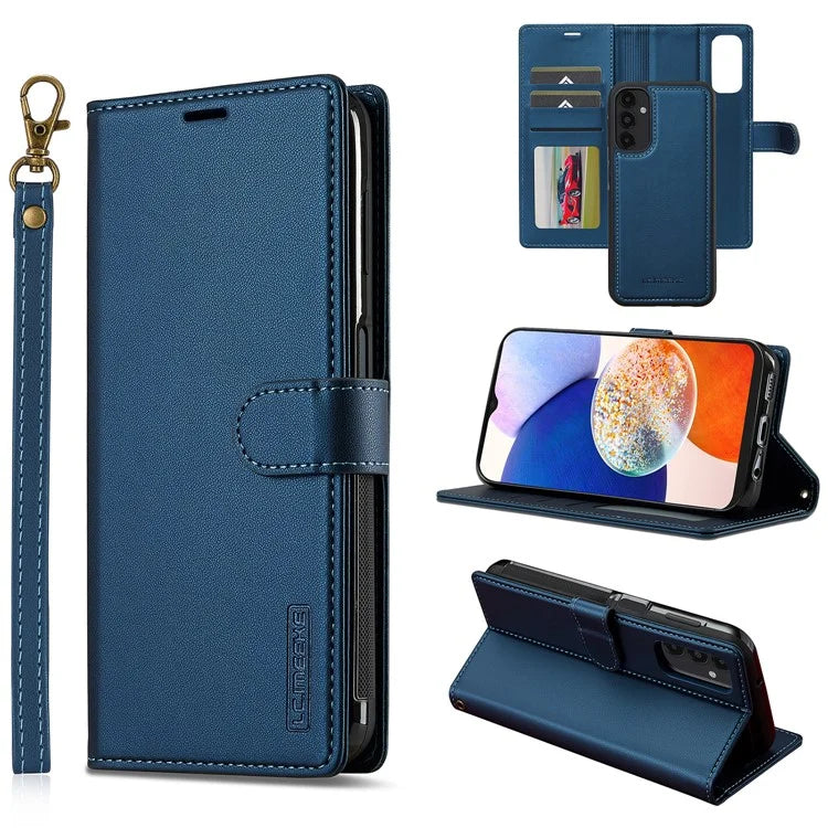 LC.IMEEKE L2 Series for Samsung Galaxy A54 5G Case PU Leather Wallet Detachable Magnetic Phone Cover