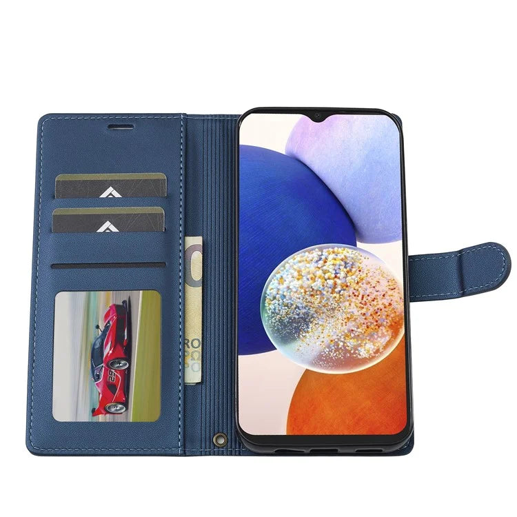 LC.IMEEKE L2 Series for Samsung Galaxy A54 5G Case PU Leather Wallet Detachable Magnetic Phone Cover