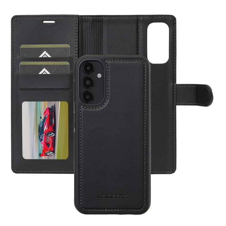 LC.IMEEKE L2 Series for Samsung Galaxy A34 5G Case PU Leather Wallet Detachable Magnetic Phone Cover