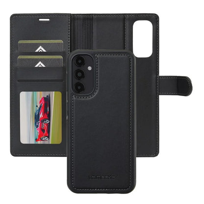 LC.IMEEKE L2 Series for Samsung Galaxy A34 5G Case PU Leather Wallet Detachable Magnetic Phone Cover