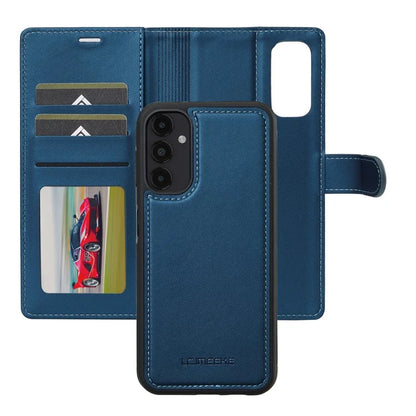 LC.IMEEKE L2 Series for Samsung Galaxy A34 5G Case PU Leather Wallet Detachable Magnetic Phone Cover