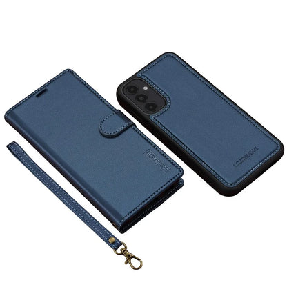 LC.IMEEKE L2 Series for Samsung Galaxy A34 5G Case PU Leather Wallet Detachable Magnetic Phone Cover