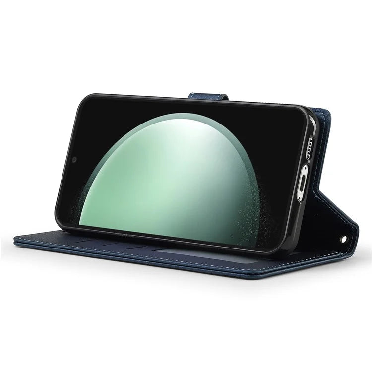 LC.IMEEKE L2 Series for Samsung Galaxy S24 FE Case PU Leather Wallet Detachable Magnetic Phone Cover