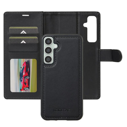 LC.IMEEKE L2 Series for Samsung Galaxy S23 FE Case PU Leather Wallet Detachable Magnetic Phone Cover