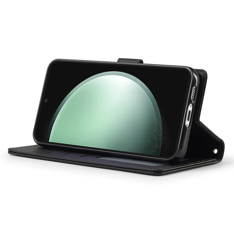 LC.IMEEKE L2 Series for Samsung Galaxy S23 FE Case PU Leather Wallet Detachable Magnetic Phone Cover