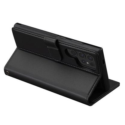 LC.IMEEKE L2 Series for Samsung Galaxy S24 Ultra Case PU Leather Wallet Detachable Magnetic Phone Cover