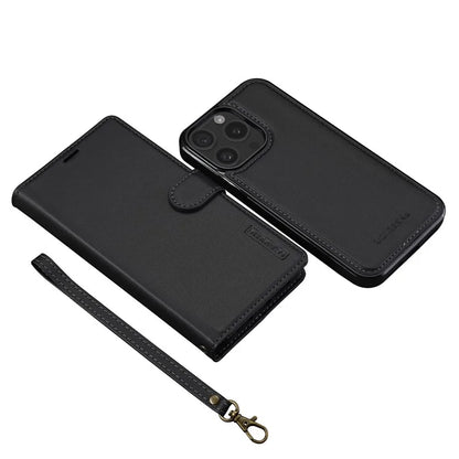 LC.IMEEKE L2 Series for iPhone 14 Pro Max Case PU Leather Wallet Detachable Magnetic Phone Cover
