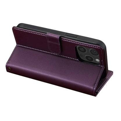 LC.IMEEKE L2 Series for iPhone 14 Pro Max Case PU Leather Wallet Detachable Magnetic Phone Cover