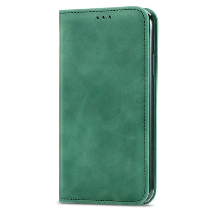 For iPhone 16 Case Skin Touch Feeling Leather Phone Cover Magnetic Absorption