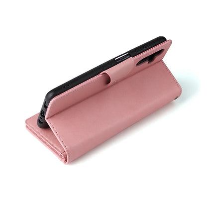 For Samsung Galaxy A16 5G Case Zipper Wallet Leather Stand Phone Cover Rivet Decor