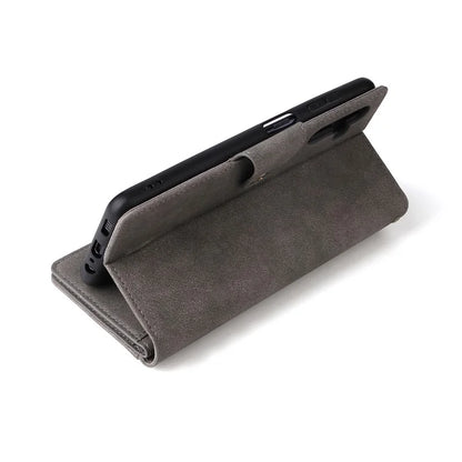 For Samsung Galaxy A16 5G Case Zipper Wallet Leather Stand Phone Cover Rivet Decor