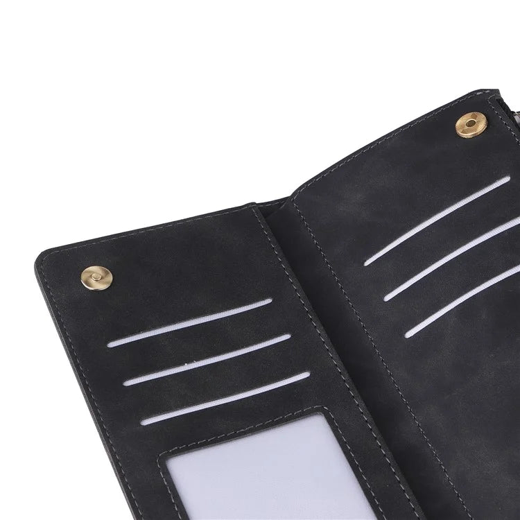 For Samsung Galaxy A16 5G Case Zipper Wallet Multiple Card Slots Leather Phone Cover