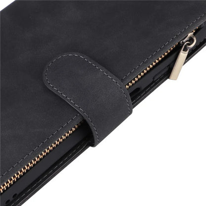 For Samsung Galaxy A16 5G Case Zipper Wallet Multiple Card Slots Leather Phone Cover