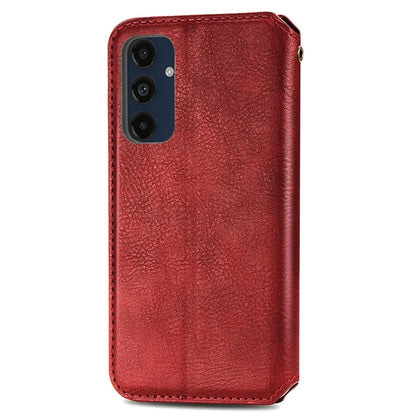 For Samsung Galaxy A16 5G Case Rhombus Imprint PU Leather Wallet Phone Cover