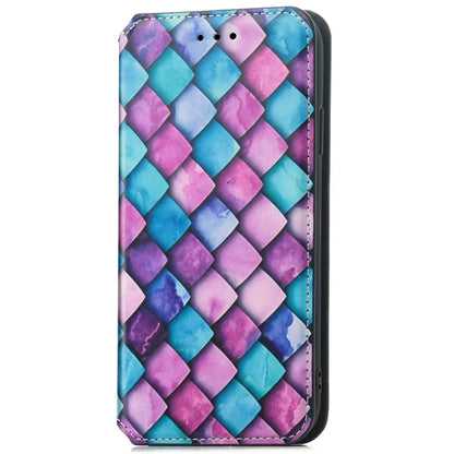 CASENEO 001 Series for Samsung Galaxy A16 5G Case RFID Blocking Wallet Leather Cover Pattern Print