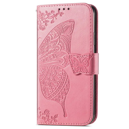 For Samsung Galaxy A16 5G Case PU Leather Wallet Phone Cover Butterfly Pattern