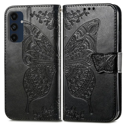 For Samsung Galaxy A16 5G Case PU Leather Wallet Phone Cover Butterfly Pattern