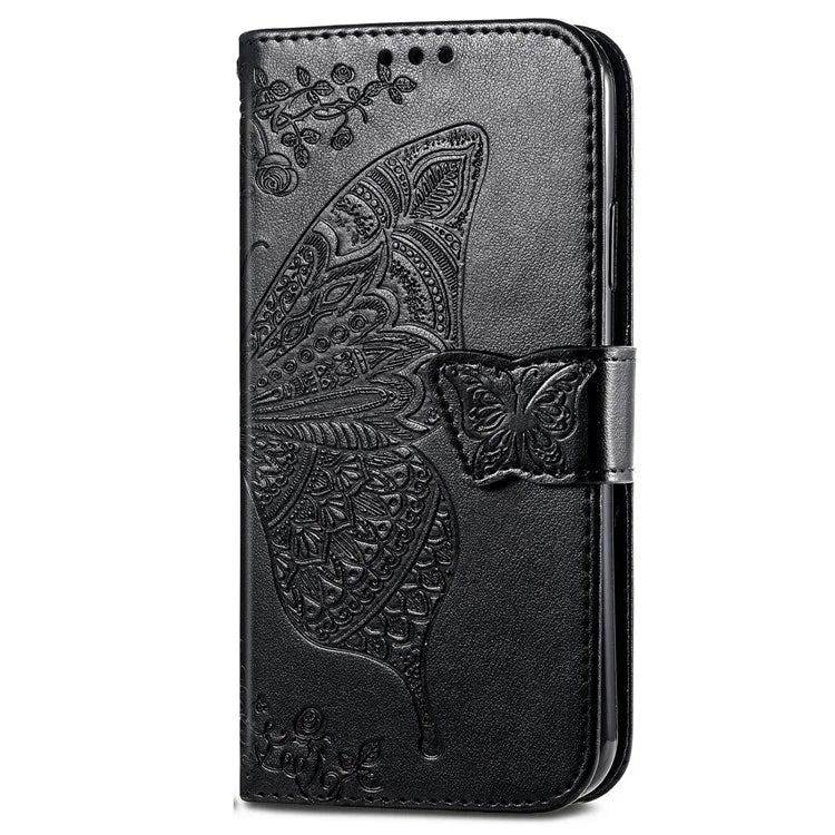 For Samsung Galaxy A16 5G Case PU Leather Wallet Phone Cover Butterfly Pattern