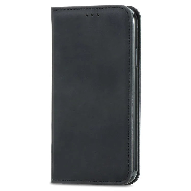 For Samsung Galaxy A16 5G Case Skin Touch Feeling Leather Wallet Phone Cover Magnetic Absorption