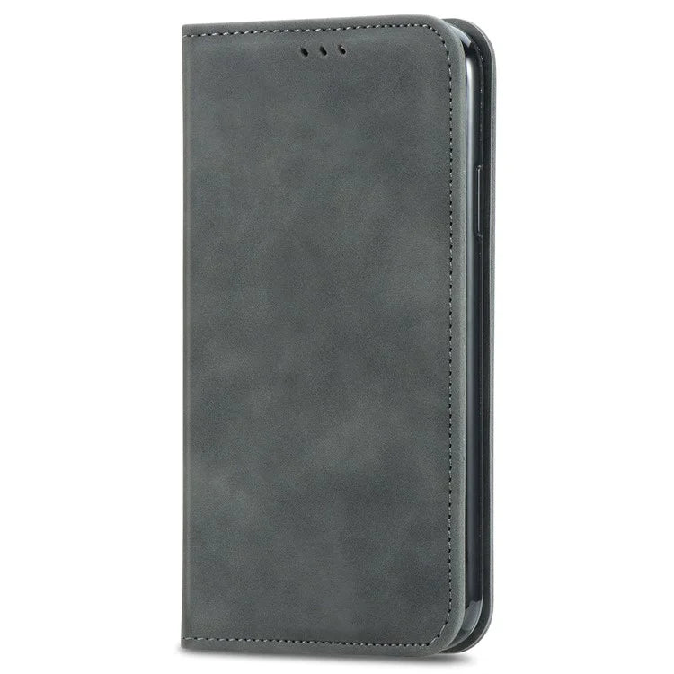 For Samsung Galaxy A16 5G Case Skin Touch Feeling Leather Wallet Phone Cover Magnetic Absorption