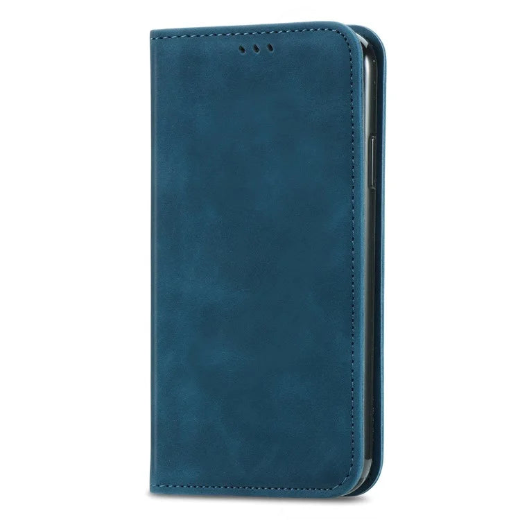 For Samsung Galaxy A16 5G Case Skin Touch Feeling Leather Wallet Phone Cover Magnetic Absorption