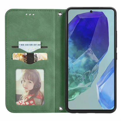 For Samsung Galaxy A16 5G Case Skin Touch Feeling Leather Wallet Phone Cover Magnetic Absorption