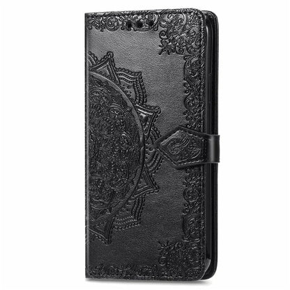 For Samsung Galaxy A16 5G Case Mandala Embossed Design Leather Wallet Phone Cover