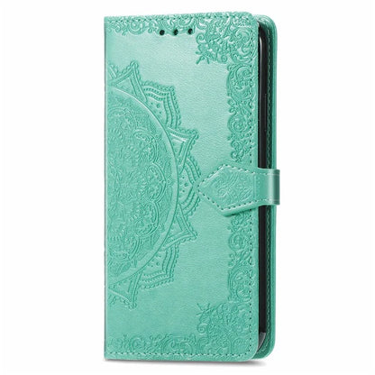 For Samsung Galaxy A16 5G Case Mandala Embossed Design Leather Wallet Phone Cover