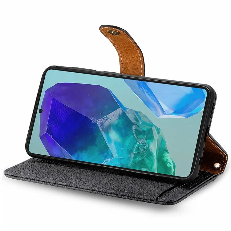 For Samsung Galaxy A16 5G Case RFID Blocking Zipper Pocket Leather Wallet Phone Cover