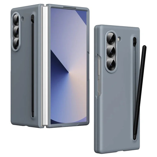 For Samsung Galaxy Z Fold5 5G Case Hard PC Phone Cover with Stylus