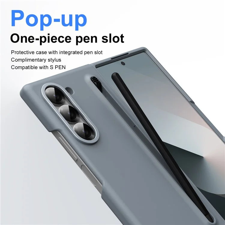 For Samsung Galaxy Z Fold5 5G Case Hard PC Phone Cover with Stylus