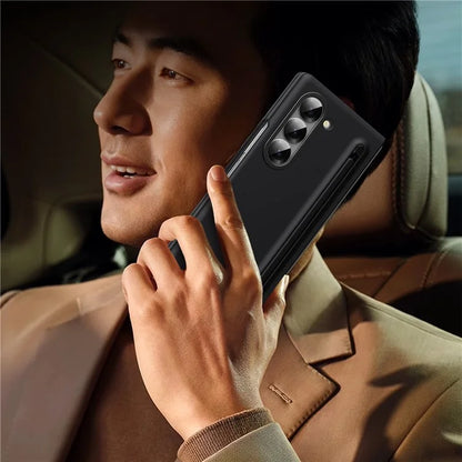 For Samsung Galaxy Z Fold5 5G Case Hard PC Phone Cover with Stylus