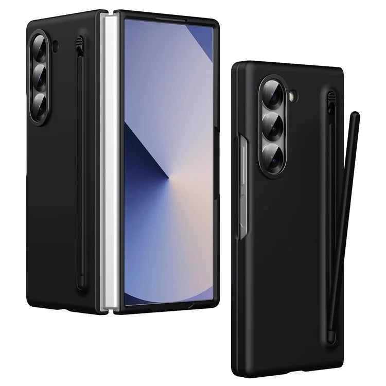 For Samsung Galaxy Z Fold6 5G Case Hard PC Phone Cover with Stylus