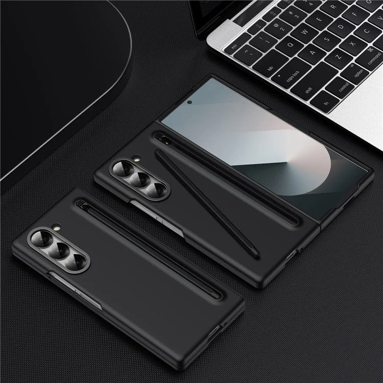 For Samsung Galaxy Z Fold6 5G Case Hard PC Phone Cover with Stylus