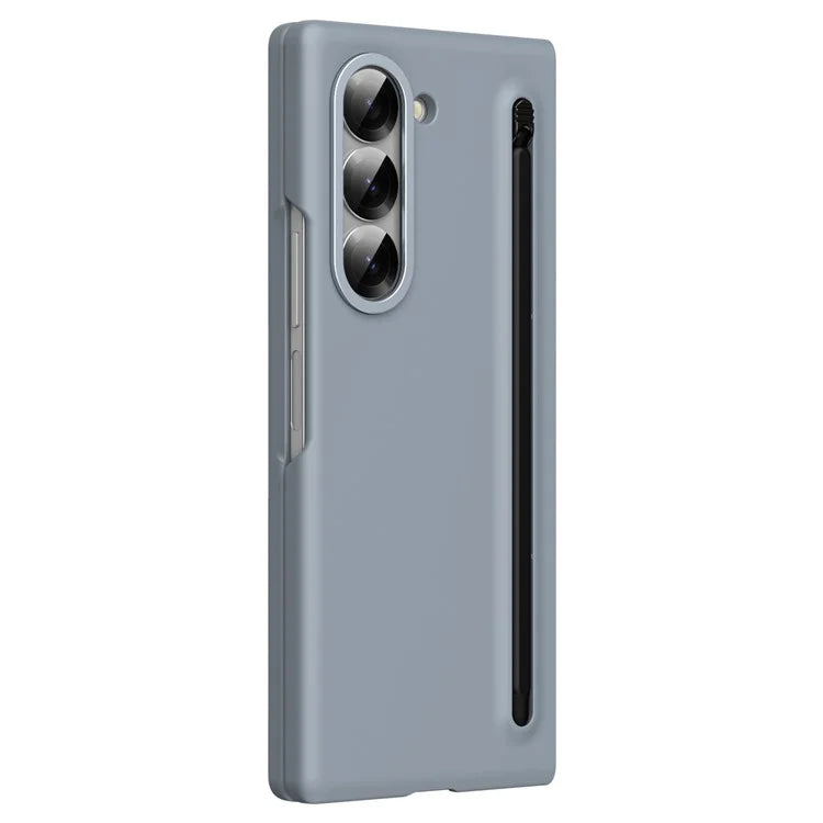 For Samsung Galaxy Z Fold6 5G Case Hard PC Phone Cover with Stylus
