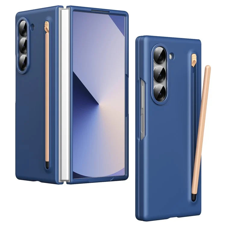 For Samsung Galaxy Z Fold6 5G Case Hard PC Phone Cover with Stylus