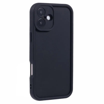 For iPhone 16 Plus Case Grooved Design TPU Anti-Slip Phone Cover