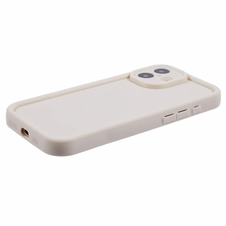 For iPhone 16 Plus Case Grooved Design TPU Anti-Slip Phone Cover