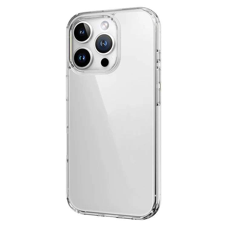 ROCK For iPhone 16 Pro Max Clear Phone Case PC+TPU Anti-Drop Phone Cover