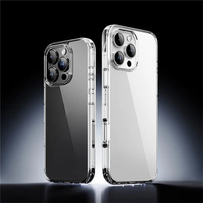 ROCK For iPhone 16 Pro Max Clear Phone Case PC+TPU Anti-Drop Phone Cover