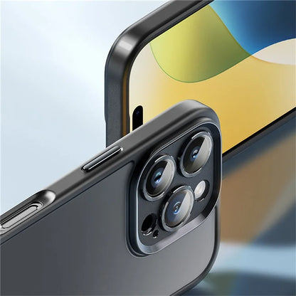 ROCK For iPhone 16 Pro Phone Case Skin-Touch PC+TPU Shockproof Back Cover
