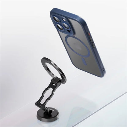 ROCK For iPhone 16 Pro Max Magnetic Case Compatible with MagSafe Skin-touch PC+TPU Phone Cover