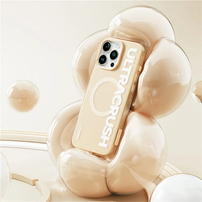ROCK For iPhone 16 Pro Case Compatible with MagSafe Matte Shockproof PC+TPU Cover