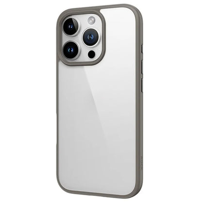 ROCK For iPhone 16 Pro Clear Phone Case PC+TPU Shockproof Back Cover