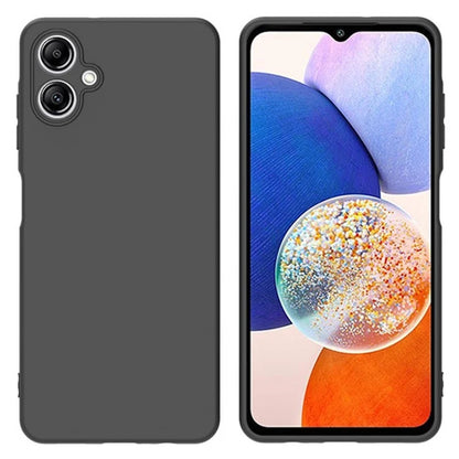 WANLONFENG MS Series for Samsung Galaxy A06 TPU Case Matte Cover with Screen Film (Big Lens Hole)