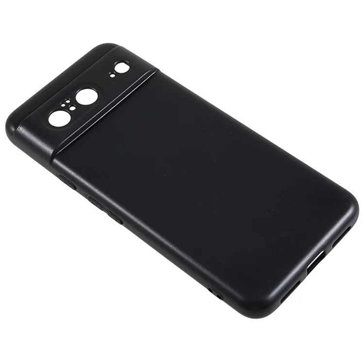WANLONFENG MS Series for Google Pixel 8 TPU Case Matte Back Cover with Tempered Glass