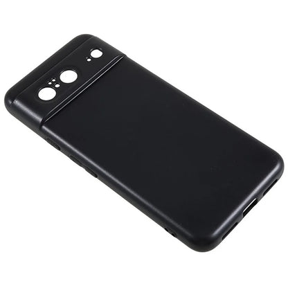 WANLONFENG MS Series for Google Pixel 8 TPU Case Matte Back Cover with Tempered Glass