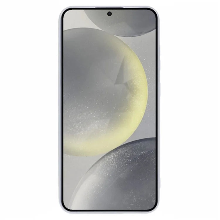 WANLONFENG DKSM Series for Samsung Galaxy S24+ TPU Case Electroplated Frame Phone Cover with Tempered Glass