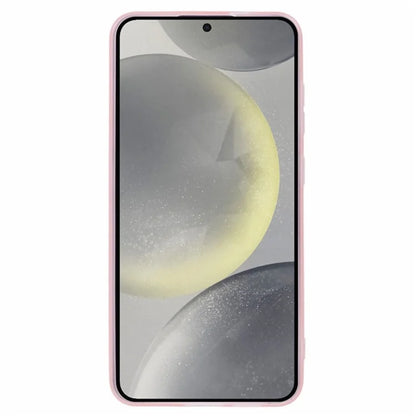 WANLONFENG DKSM Series for Samsung Galaxy S24+ TPU Case Electroplated Frame Phone Cover with Tempered Glass
